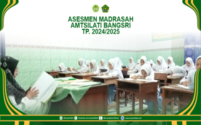 MA AMTSILATI MELAKSANAKAN UJIAN MADRASAH