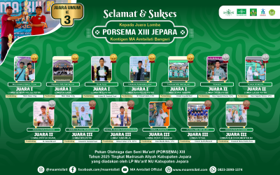 Momen Kemenangan MA Amtsilati pada Porsema ke-XIII Tahun 2025